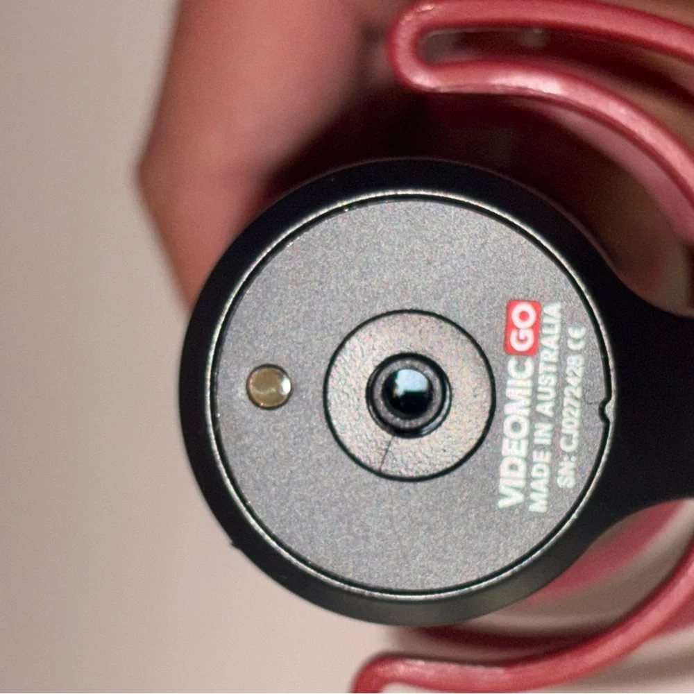 RØDE Black and Red Microphone for Cameras